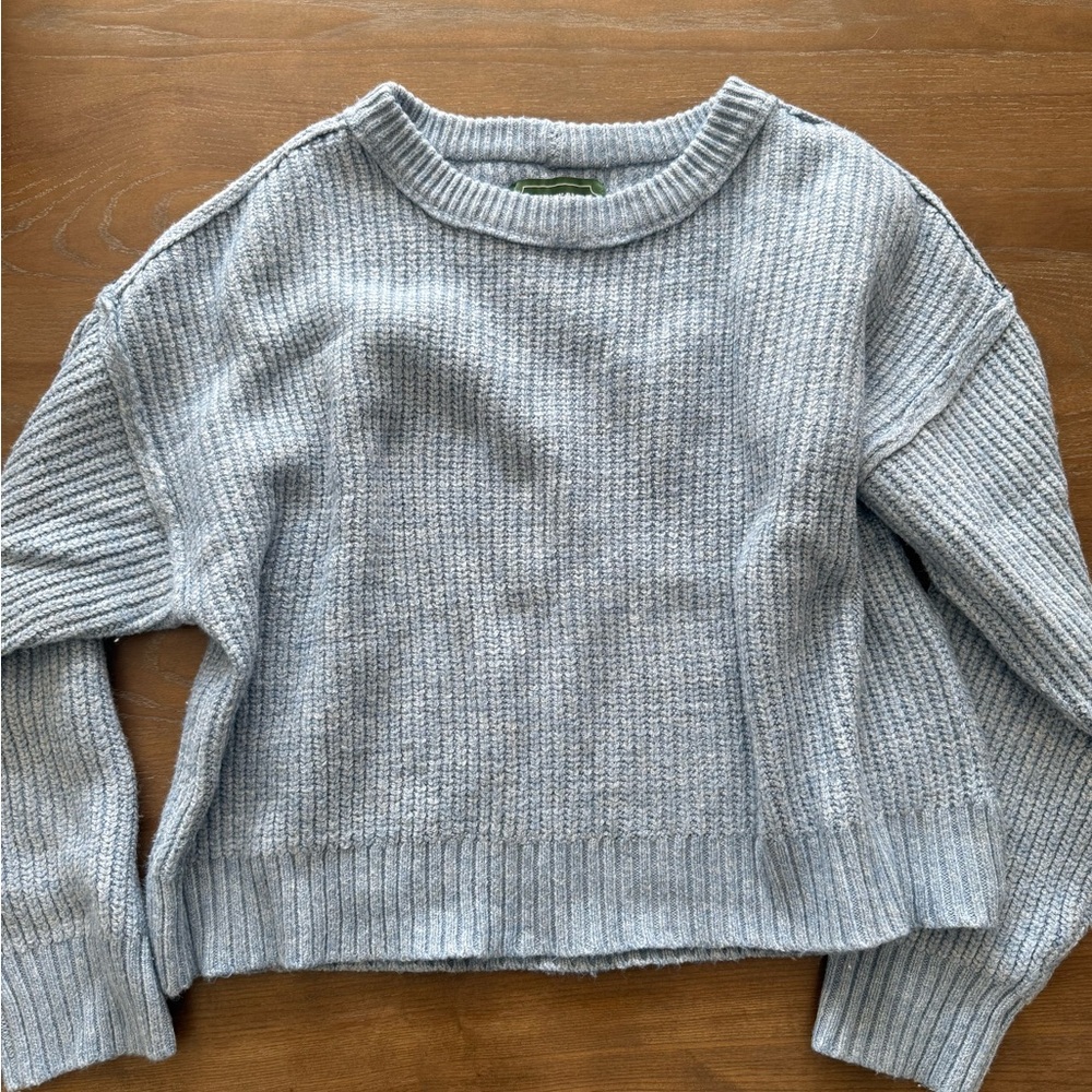 Light blue sweater